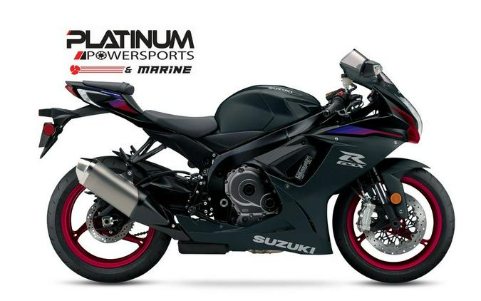 2026 Suzuki GSX-R600 Candy Daring Red / Metallic Matte Black No.2