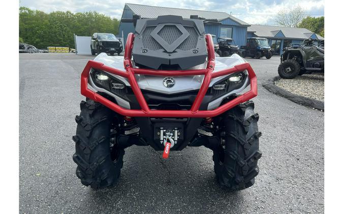 2024 Can-Am Outlander X MR 1000R Silver & Red