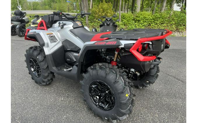 2024 Can-Am Outlander X MR 1000R Silver & Red