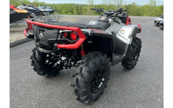 2024 Can-Am Outlander X MR 1000R Silver & Red