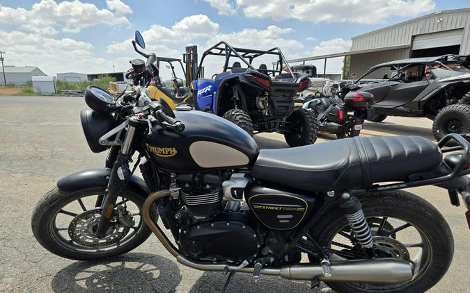2022 TRIUMPH STREET TWIN GOLDLINE
