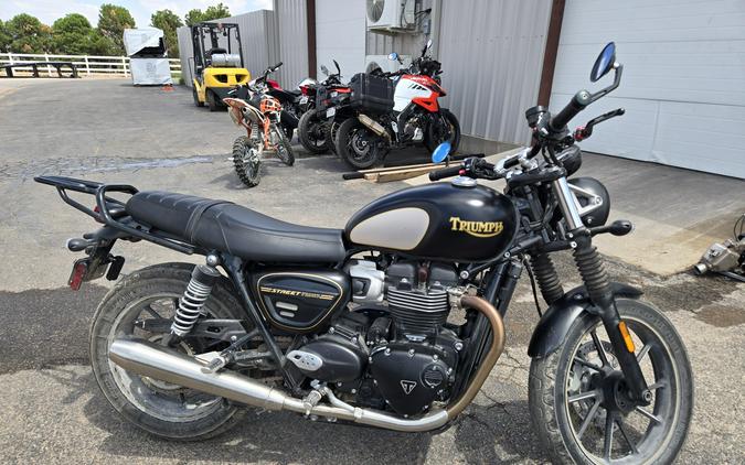 2022 TRIUMPH STREET TWIN GOLDLINE