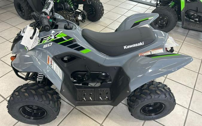 2025 Kawasaki KFX 50 BATTLE GREY