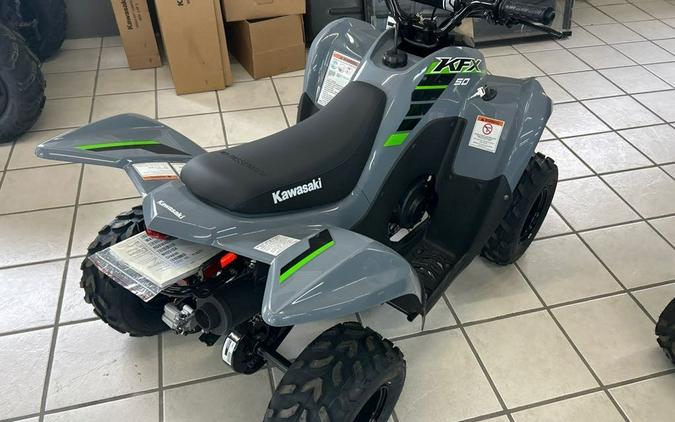 2025 Kawasaki KFX 50 BATTLE GREY