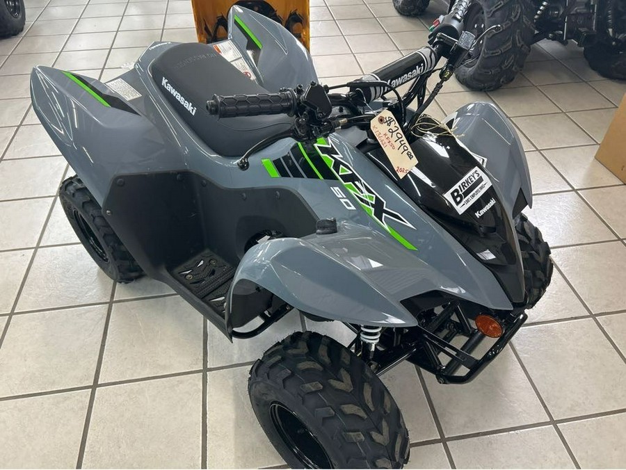 2025 Kawasaki KFX 50 BATTLE GREY