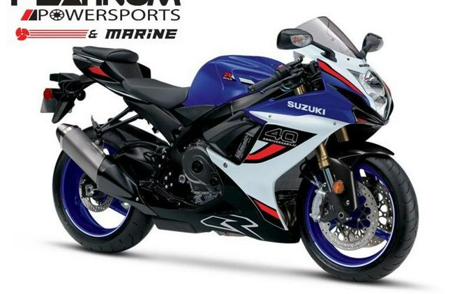 2026 Suzuki GSX-R750Z 40th Anniversary Edition Pearl Vigor Blue / Pearl Tech White