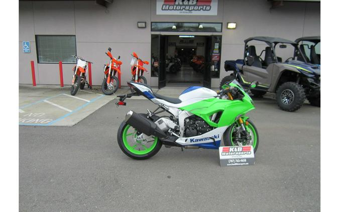 2024 Kawasaki Ninja ZX-6R ABS 40th Anniversary Edition