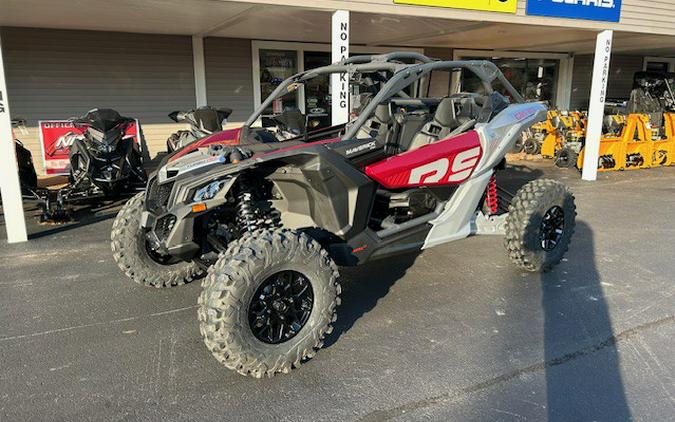 2024 Can-Am Maverick X3 RS Turbo RR Red & Silver