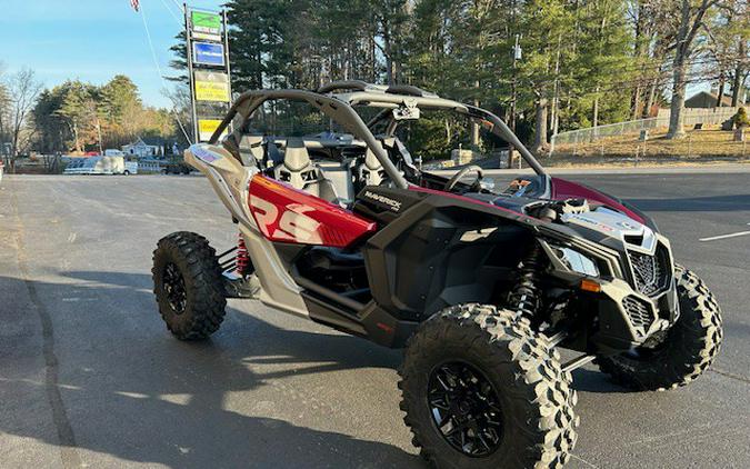 2024 Can-Am Maverick X3 RS Turbo RR Red & Silver