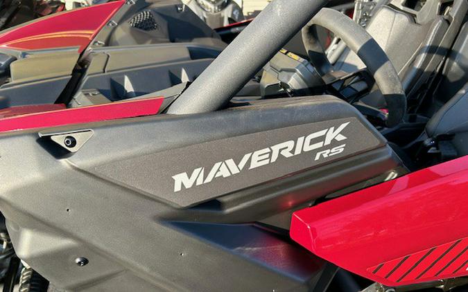 2024 Can-Am Maverick X3 RS Turbo RR Red & Silver