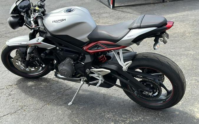 2018 Triumph Street Triple R - Low Matte Aluminium Silver