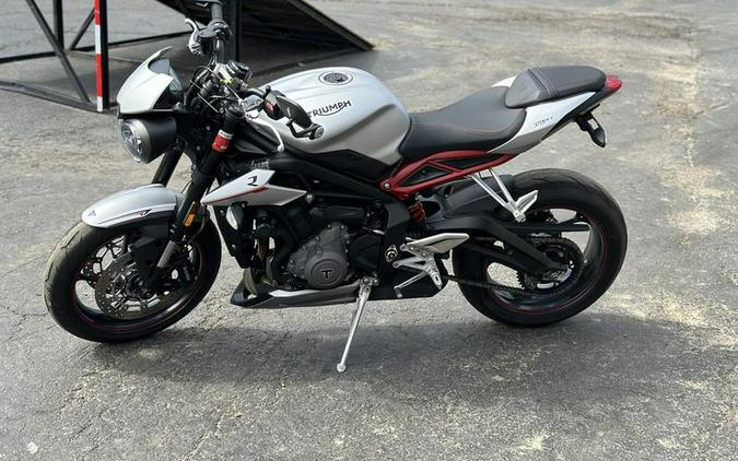 2018 Triumph Street Triple R - Low Matte Aluminium Silver