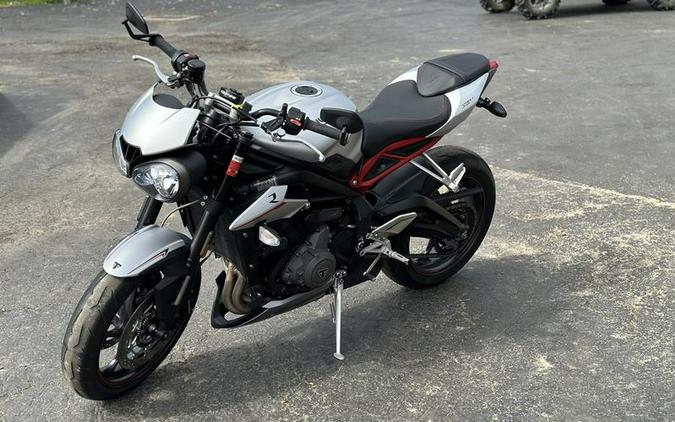 2018 Triumph Street Triple R - Low Matte Aluminium Silver