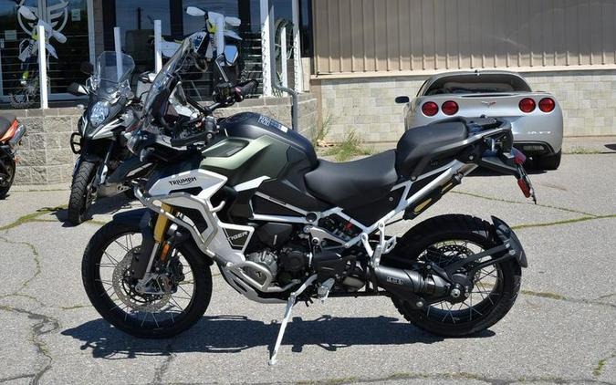 2024 Triumph Tiger 1200 Rally Explorer Matt Khaki Green