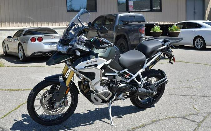 2024 Triumph Tiger 1200 Rally Explorer Matt Khaki Green