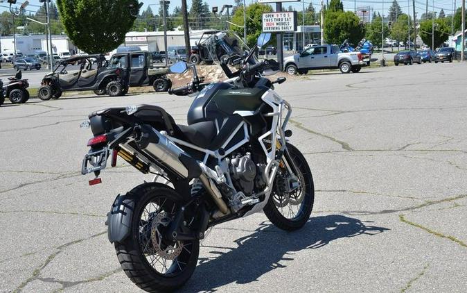 2024 Triumph Tiger 1200 Rally Explorer Matt Khaki Green