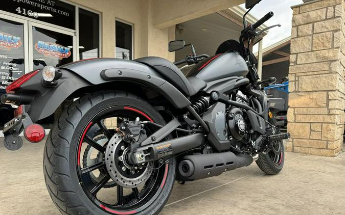 New 2024 KAWASAKI VULCAN CAFE ABS METALLIC MATTE DARK GRAY AND METALLIC FLAT SPARK BLACK