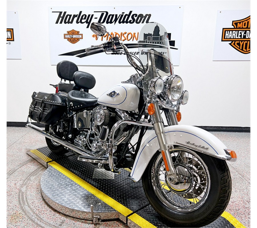 2012 Harley-Davidson Heritage Softail Classic "FLSTC" 25823 MILES White Hot Pearl