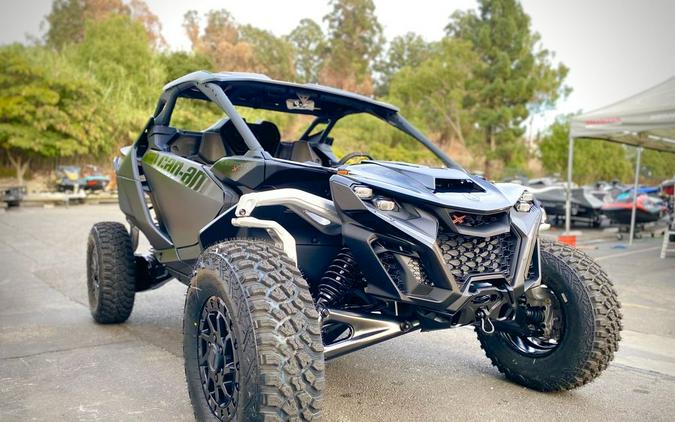 2024 Can-Am® Maverick R X RS with Smart-Shox Triple Black