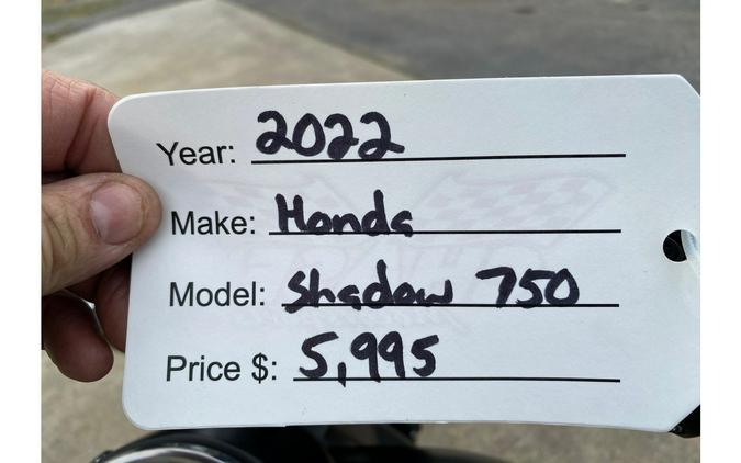 2022 Honda SHADOW 750 PHANTOM