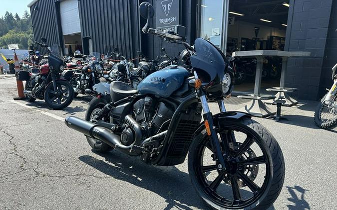 2025 Indian Sport Scout Limited +Tech Storm Blue