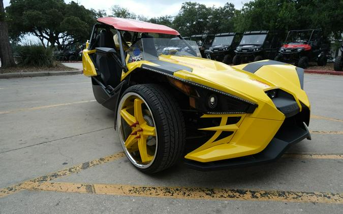 Used 2019 POLARIS SLINGSHOT SL ICON 49ST DAYTONA YELLOW