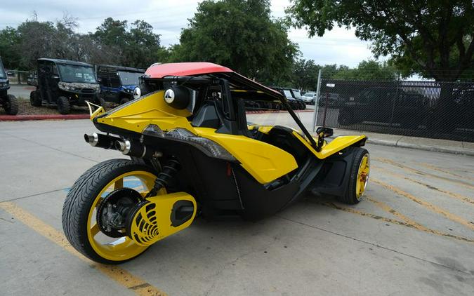 Used 2019 POLARIS SLINGSHOT SL ICON 49ST DAYTONA YELLOW