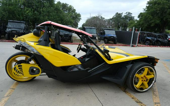 Used 2019 POLARIS SLINGSHOT SL ICON 49ST DAYTONA YELLOW