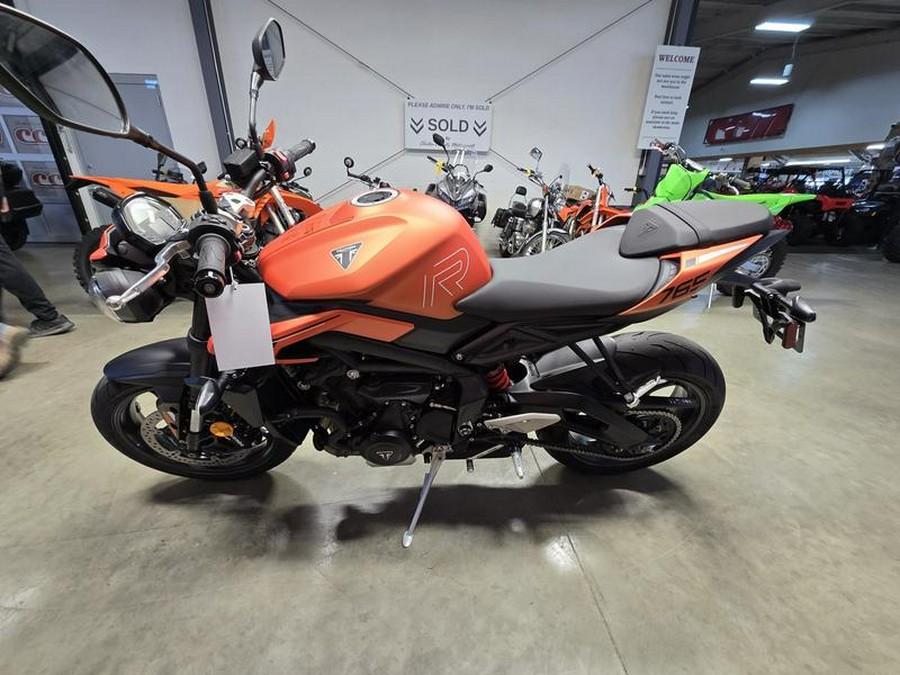 2025 Triumph Street Triple 765 R Pure White