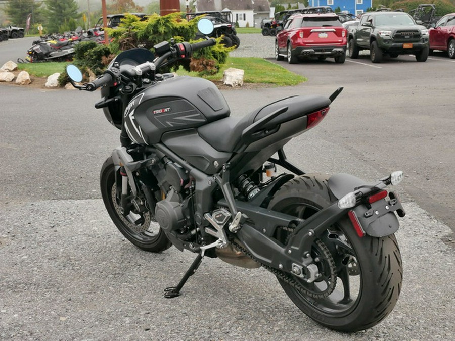 2024 Triumph Trident 660 Sapphire Black 660