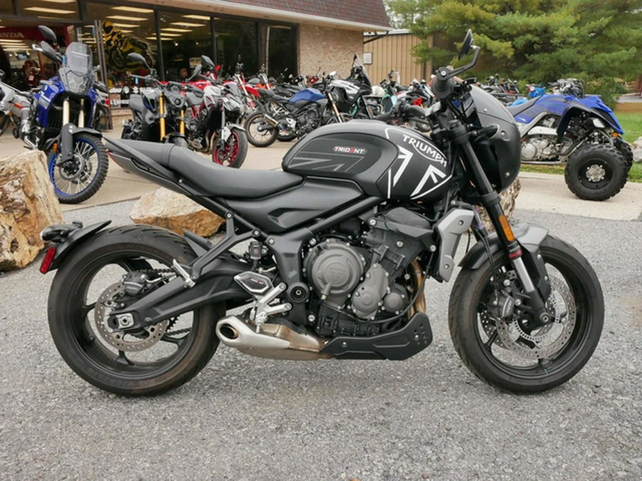 2024 Triumph Trident 660 Sapphire Black 660