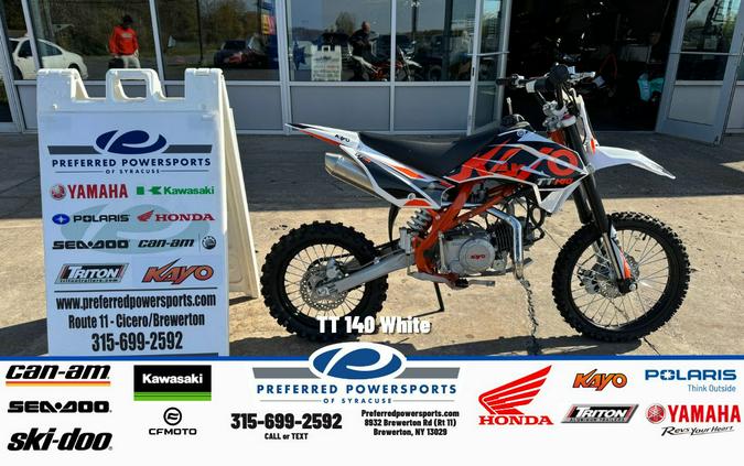 2026 TT 140 White - Kayo