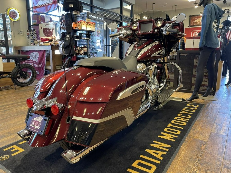 2024 Indian Motorcycle® Chieftain® Limited with Powerband Audio Package Maroon Metallic/Graphics