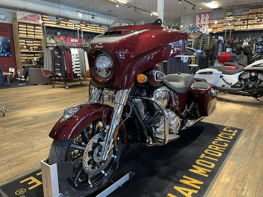 2024 Indian Motorcycle® Chieftain® Limited with Powerband Audio Package Maroon Metallic/Graphics