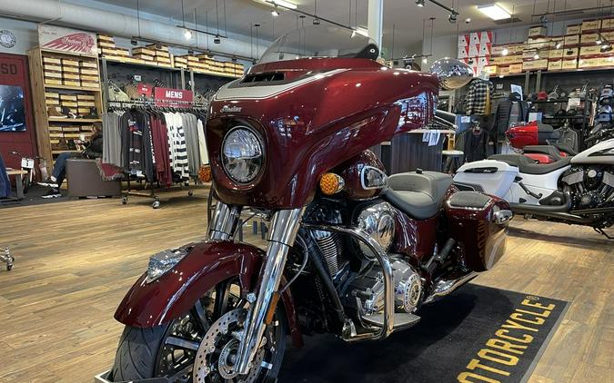 2024 Indian Motorcycle® Chieftain® Limited with Powerband Audio Package Maroon Metallic/Graphics