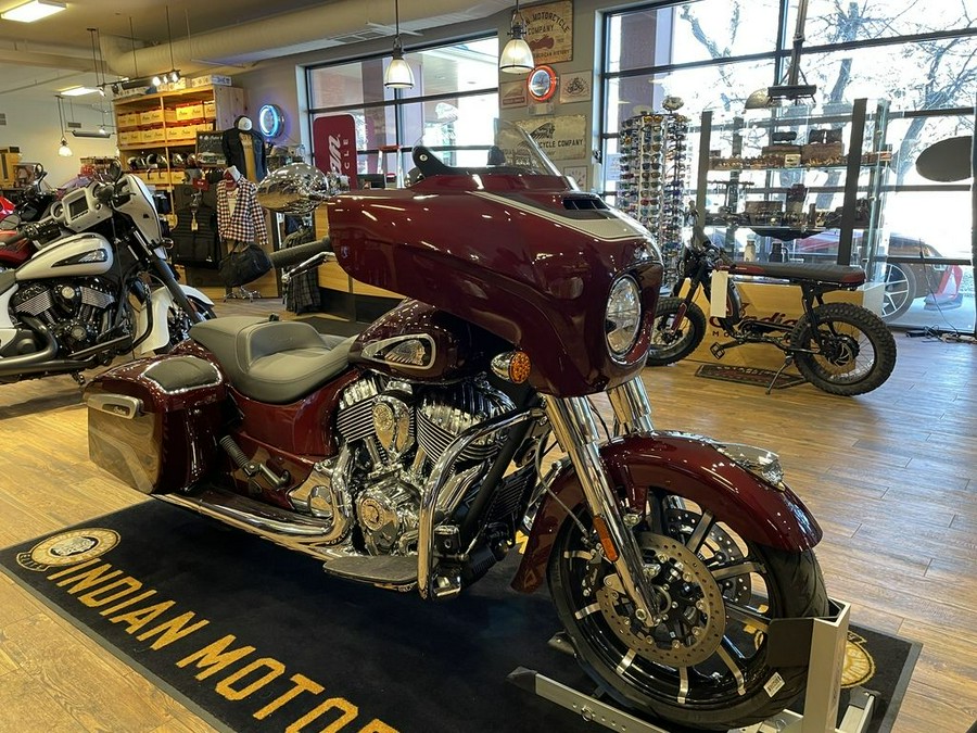 2024 Indian Motorcycle® Chieftain® Limited with Powerband Audio Package Maroon Metallic/Graphics