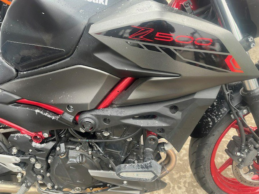 2024 Kawasaki Z500 SE ABS