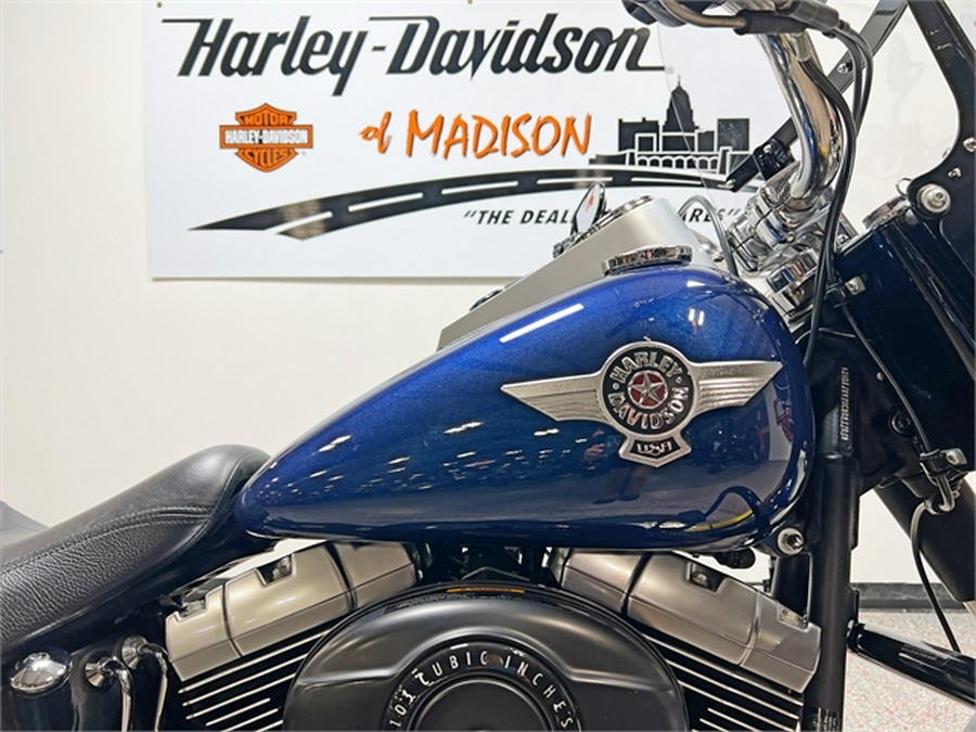 2012 Harley-Davidson Softail Fat Boy Lo FLSTFB 29,025 MILES Big Blue Pearl