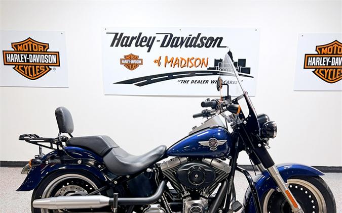 2012 Harley-Davidson Softail Fat Boy Lo FLSTFB 29,025 MILES Big Blue Pearl