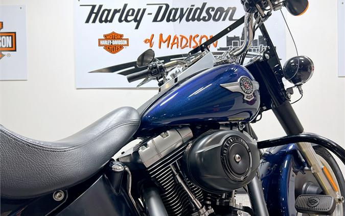 2012 Harley-Davidson Softail Fat Boy Lo FLSTFB 29,025 MILES Big Blue Pearl