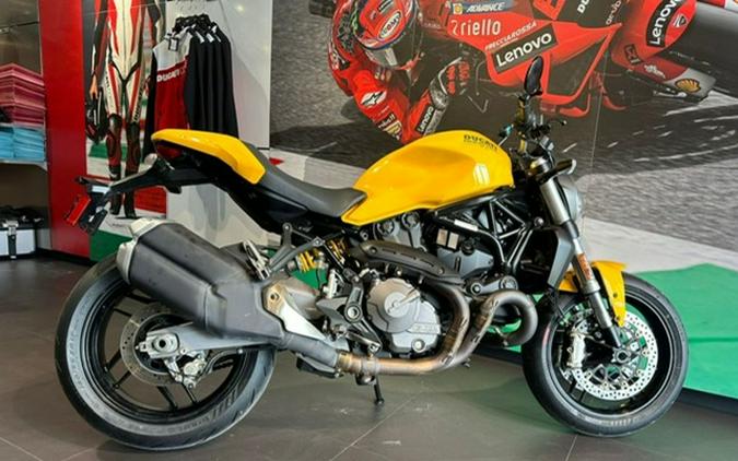 2018 Ducati Monster 821 Yellow