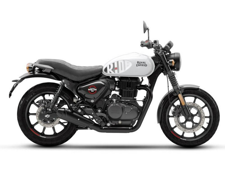 2023 Royal Enfield Hunter 350 Dapper White