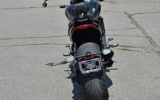 2025 Triumph Rocket 3 Storm GT Matte Sapphire Black and Satin Pacific Blue