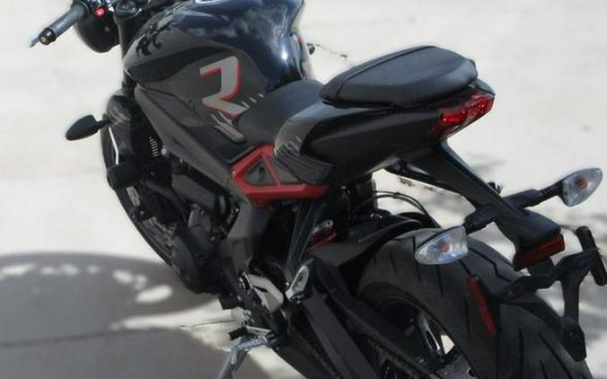 2022 Triumph Street Triple R Low Sapphire Black