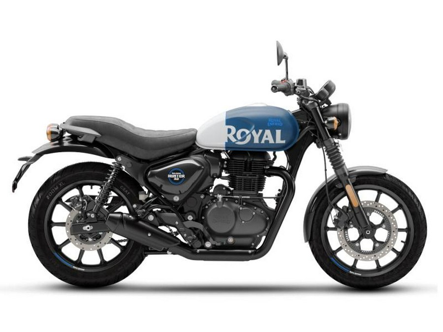 2023 Royal Enfield Hunter 350 Rebel Blue