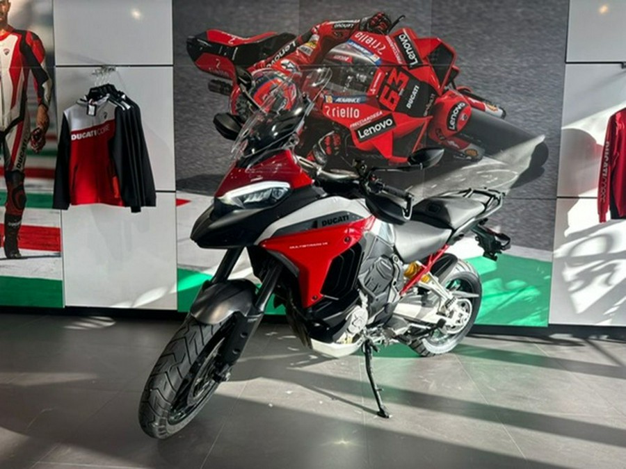 2021 Ducati Multistrada V4 Sport Livery And Alloy Wheels