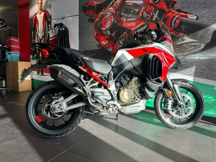 2021 Ducati Multistrada V4 Sport Livery And Alloy Wheels