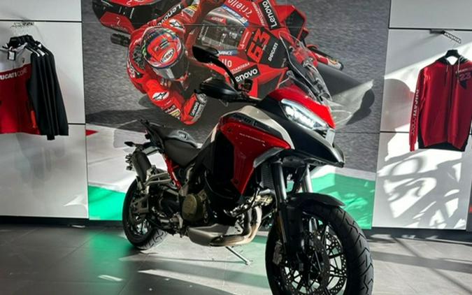 2021 Ducati Multistrada V4 Sport Livery And Alloy Wheels