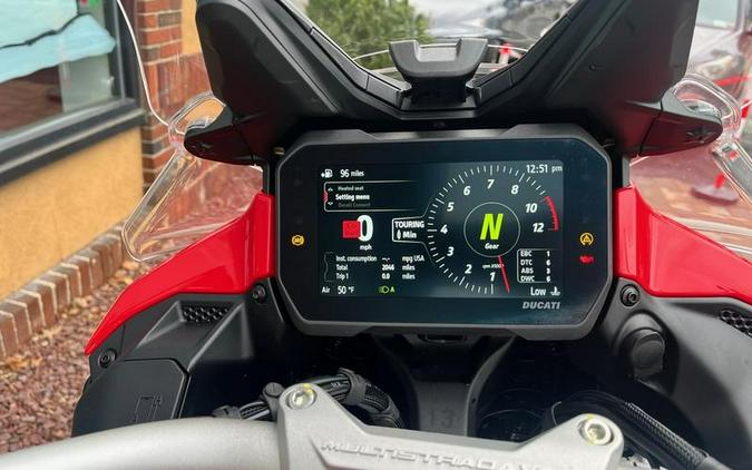 2023 Ducati Multistrada V4 Rally Ducati Red