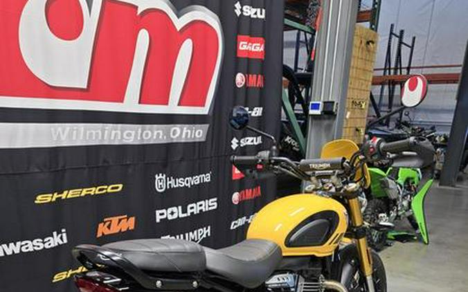2026 Triumph Scrambler 400 XC Racing Yellow